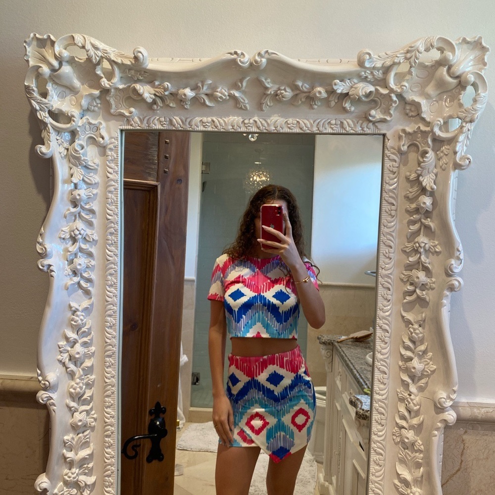 sabo skirt two piece set